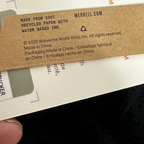 Unisex Merrell hiker ball cap OS NWTS fitted with a stretch back strap color BLK - Picture 5 of 10